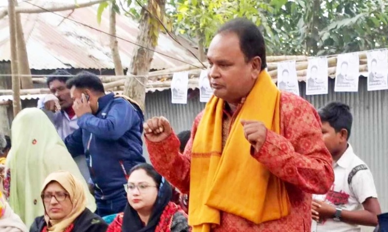 কুষ্টিয়ায় নৌকায় ভোট না দিলে সুযোগ-সুবিধা ও ভাতা বন্ধের হুমকি দিলেন আ.লীগ নেতা
