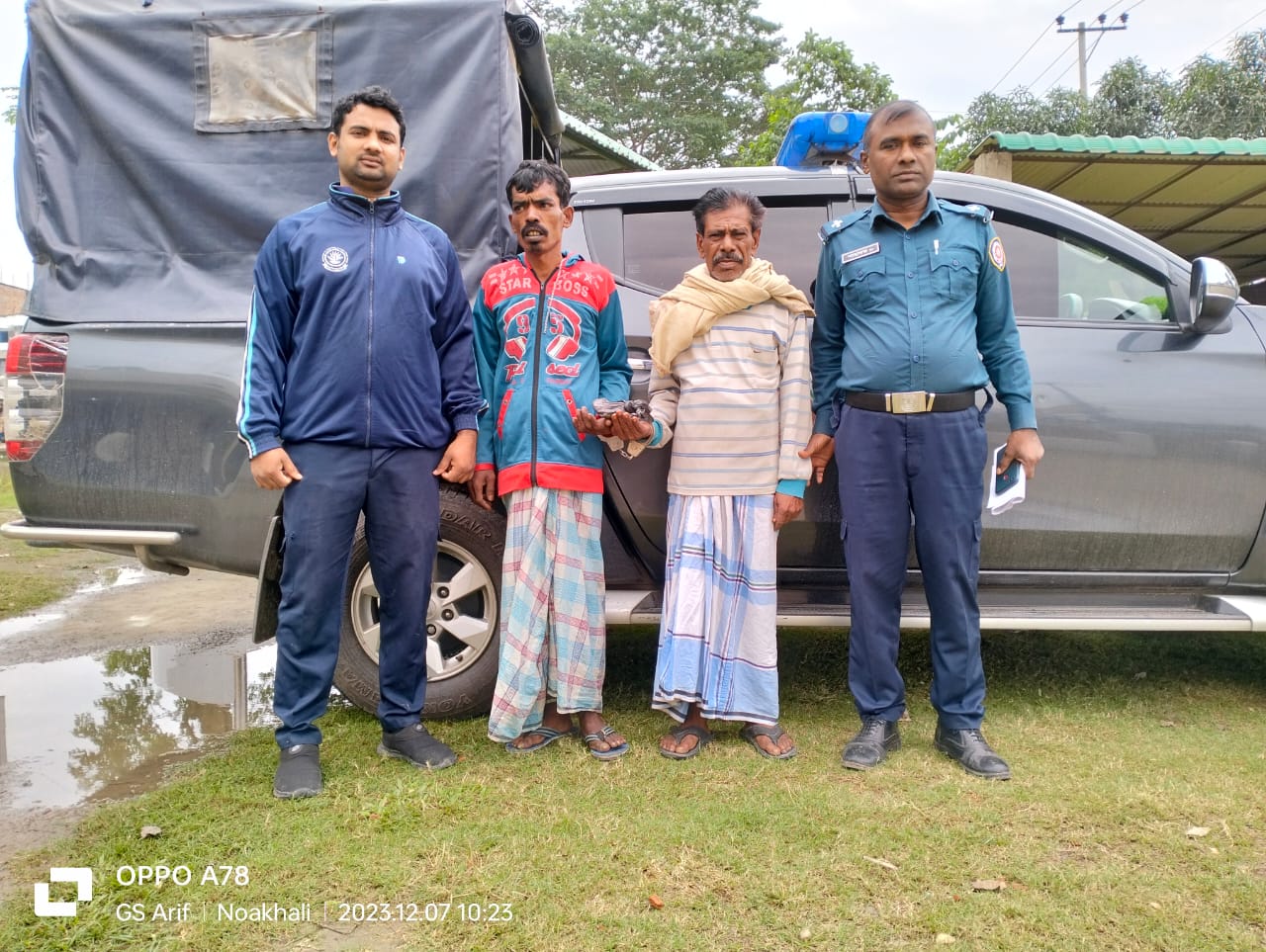 নোয়াখালীতে দুই মাদক সেবীর কারাদন্ড