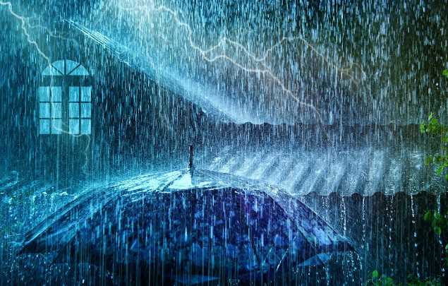 সকাল থেকে রাজধানীতে ঝুম বৃষ্টি