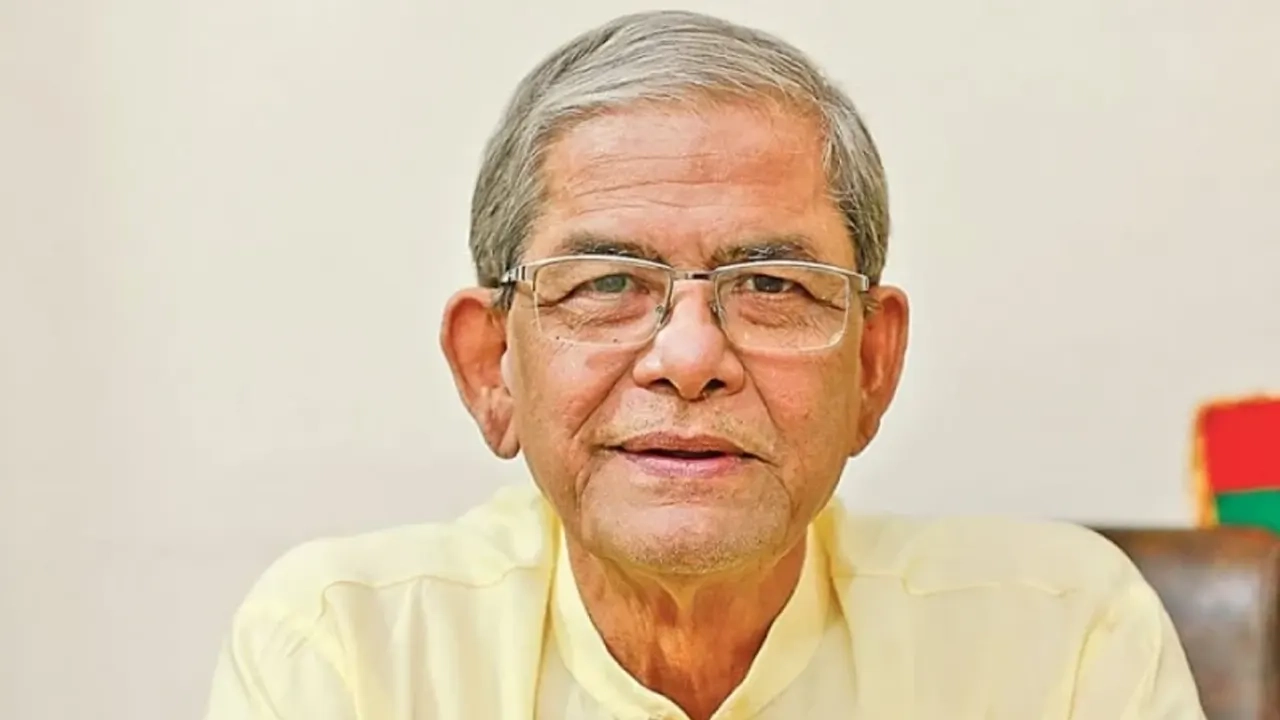 ২৫ অক্টোবর দেশে ফিরবেন মির্জা ফখরুল