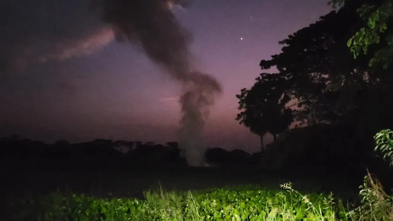 ধ্বংস করা হলো শরীয়তপুরে উদ্ধার হওয়া ১২৩টি ককটেল